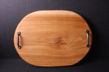 Load image into Gallery viewer, Solid Pecan Medium Serving Tray
