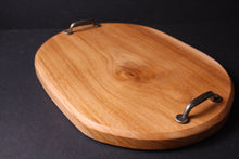 Load image into Gallery viewer, Solid Pecan Medium Serving Tray
